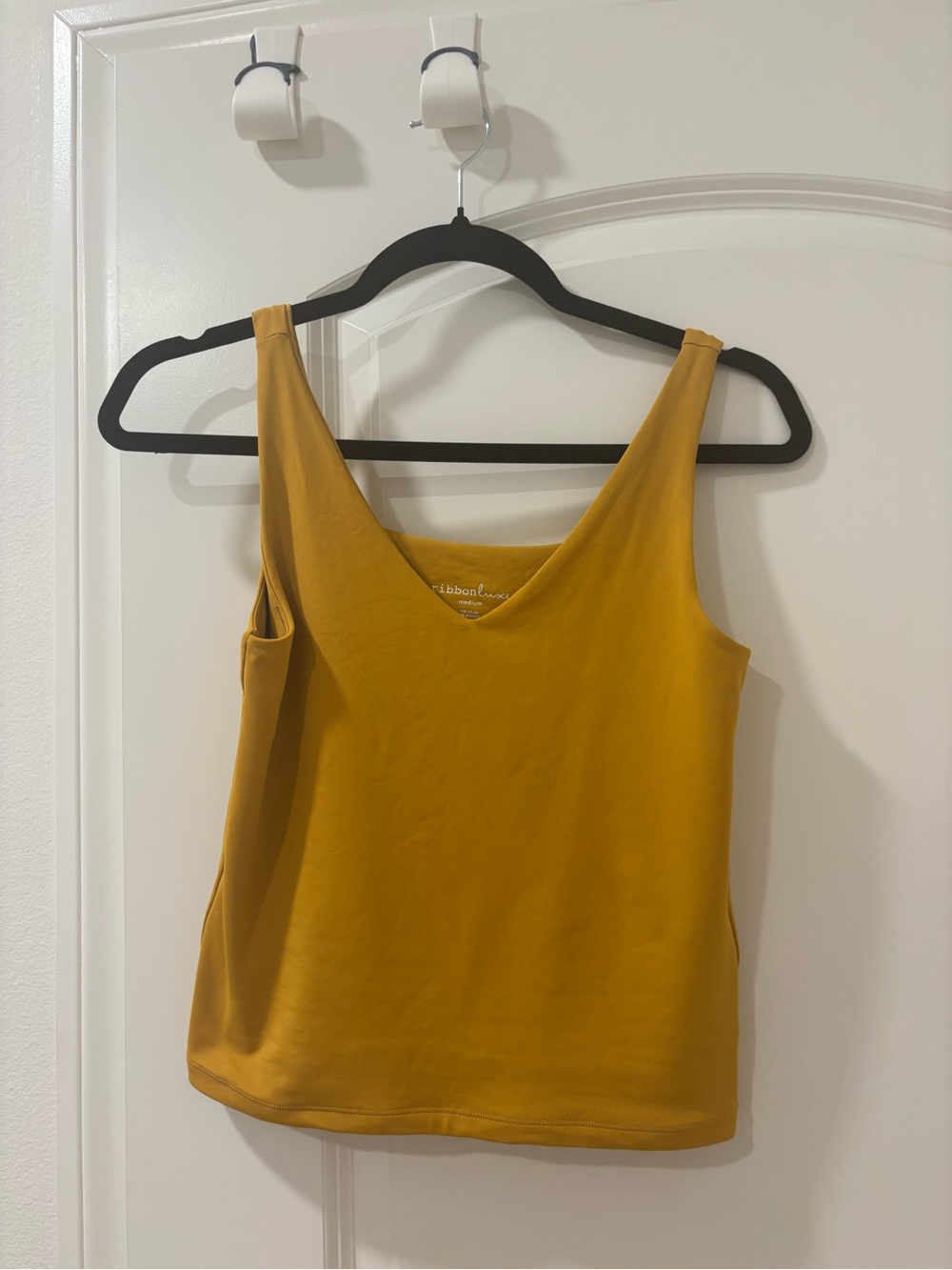 Everyday V-Neck Tank - Mustard